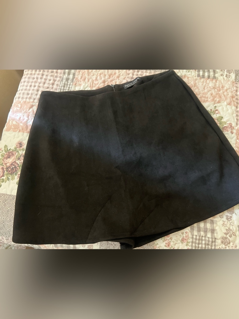 Black Mini Skort - Classic A-Line